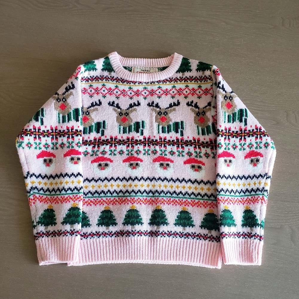 Girls Festive Holiday Sweater Collection - Picture 4 of 7